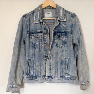 Trendy Light Blue Denim Jacket